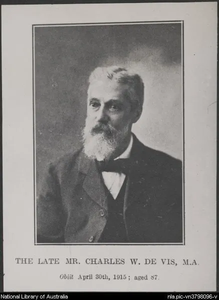 013 Charles Walter De Vis
