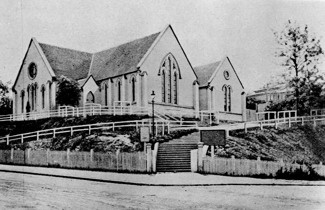 099. wharf street congregational church brisbane, circa 1909